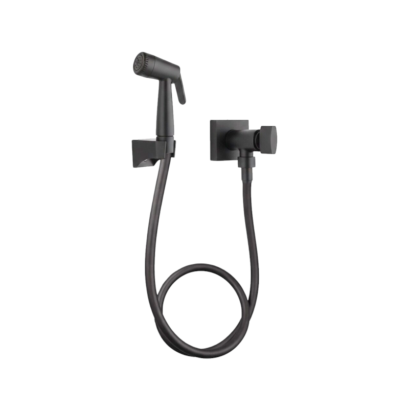 Ducha Higiênica em Metal Black Prime Qualiz