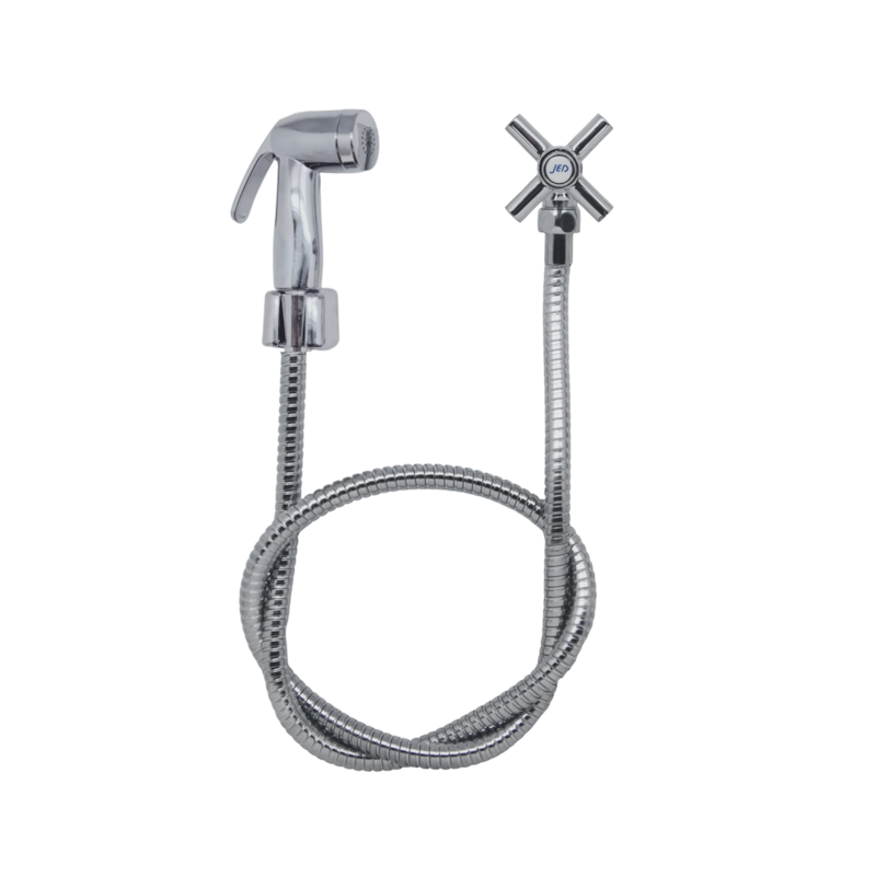 Ducha Higiênica Flexível com Gatilho 1801 C60 1/4 de Volta Jed Metais