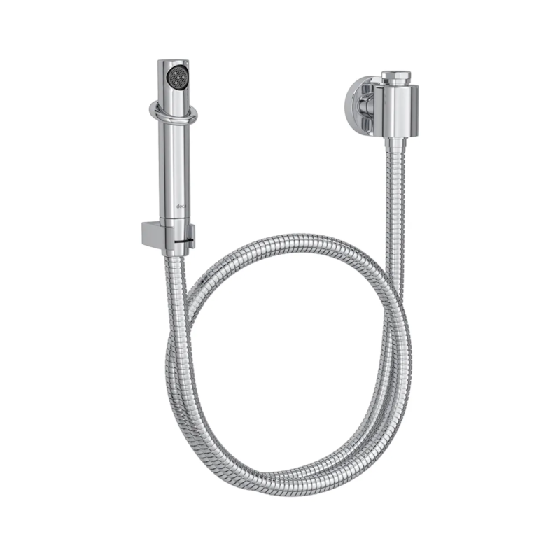 Ducha Higiênica Universal Redondo com Derivação Cromado 1948.C.ACT.CR Deca