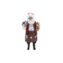 Enfeite Boneco Papai Noel Construtor 30cm Cromus