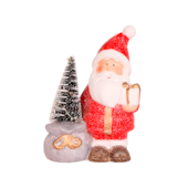 Enfeite Natalino de Resina com Luz 14x9cm Zein