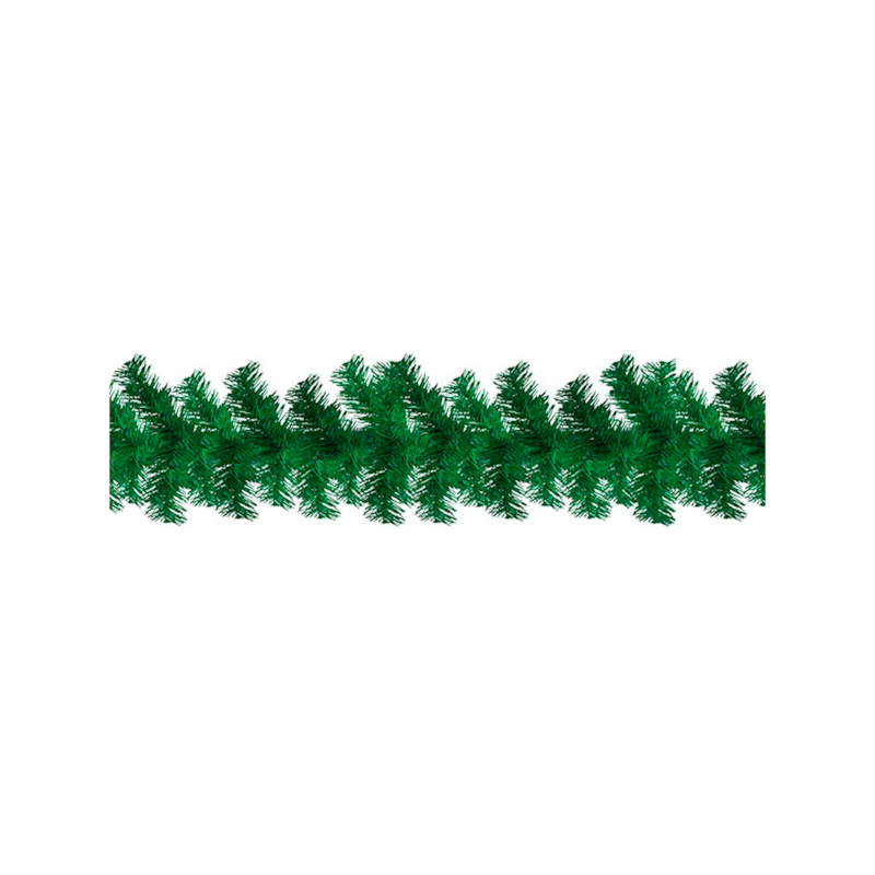 Enfeite Natalino Festão Aramado Verde 25cmx1,7m 120 Galhos Zein