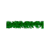 Enfeite Natalino Festão Corte Largo 9cmx2m Verde Zein