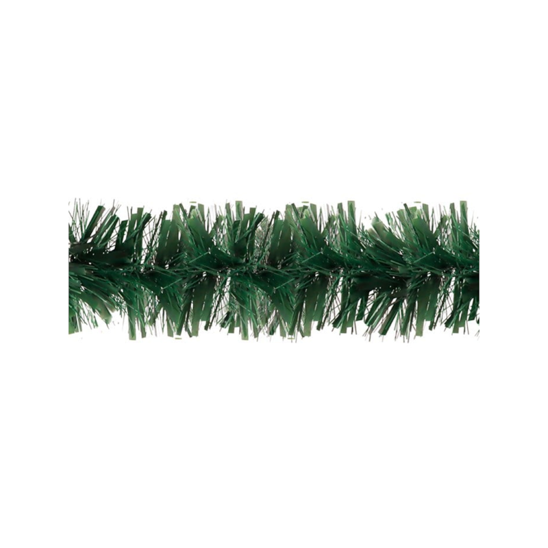 Enfeite Natalino Festão Corte Largo Fosco 11cmx2m Verde Zein