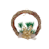 Enfeite Natalino Guirlanda Decorada Golden 30cm Zein