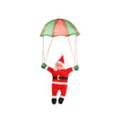 Enfeite Natalino Noel Paraquedista 56cm Zein