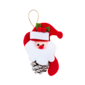 Enfeite Natalino Soft Noel na Pinha 10x11cm Zein