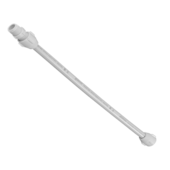 Engate Plástico Flexível 1 Metro Branco Krona  Engate Plástico Flexível 1 Metro Branco Krona