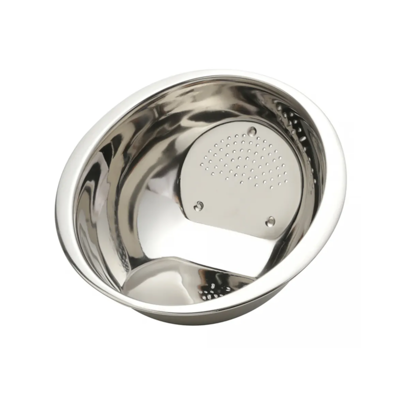 Escorredor de Arroz de Aço Inox Prime 25cm Lyor