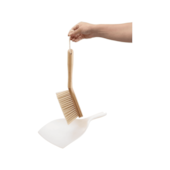 Escova de Bambu e Pá para Limpeza Oikos