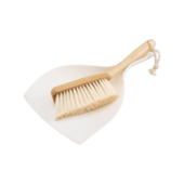 Escova de Bambu e Pá para Limpeza Oikos