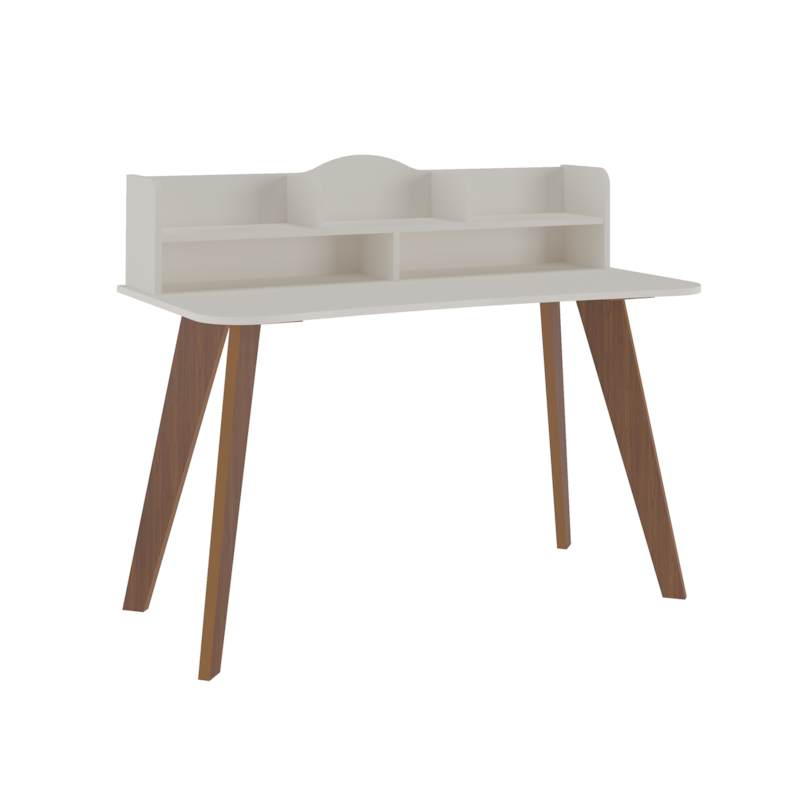 Escrivaninha Sofia Branco com Cedro Artely