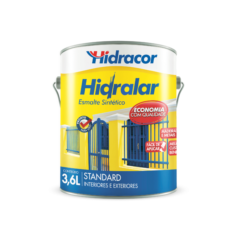 Esmalalte Sintético Hidralar Conhaque 3.6L Hidracor