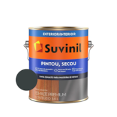 Esmalte Pintou Secou Brilhante Pretóleo 3,6L Suvinil Esmalte Pintou Secou Brilhante Pretóleo 3,6L Suvinil