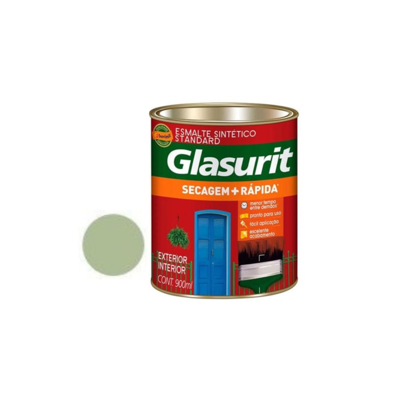 Esmalte Sintético Brilhante Verde Primavera 0.9L Glasurit