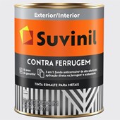 Esmalte Sintético Contra Ferrugem Brilhante Cinza Escuro 0.9L Suvinil