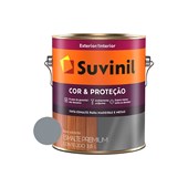 Esmalte Sintético Cor e Proteção Brilhante Cinza Médio 3,6L Suvinil