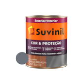 Esmalte Sintético Cor e Proteção Fosco Grafite Claro 0,9L Suvinil Esmalte Sintético Cor e Proteção Fosco Grafite Claro 0,9L Suvinil
