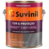 Esmalte Sintético Cor e Proteção Fosco Preto 3.6L Suvinil