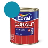  Esmalte Sintético Coralit Secagem Rápida Brilhante Azul Marinho 0.9L Coral
