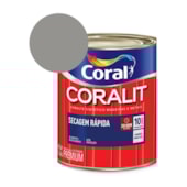Esmalte Sintético Coralit Secagem Rápida Brilhante Cinza Médio 0.9L Coral  Esmalte Sintético Coralit Secagem Rápida Brilhante Cinza Médio 0.9L Coral