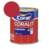 Esmalte Sintético Coralit Secagem Rápida Brilhante Vermelho 0.9L Coral Esmalte Sintético Coralit Secagem Rápida Brilhante Vermelho 0.9L Coral