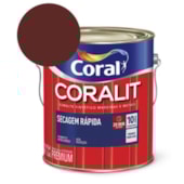 Esmalte Sintético Coralit Secagem Rápida Brilhante Vermelho Goya 3.6L Coral  Esmalte Sintético Coralit Secagem Rápida Brilhante Vermelho Goya 3.6L Coral