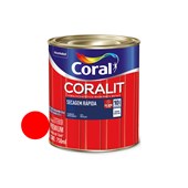 Esmalte Sintético Coralit Secagem Rápida Vermelho 750ML Coral