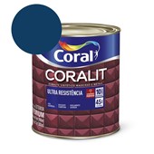 Esmalte Sintético Coralit Ultra Resistência Alto Brilho Azul Del Rey 900ml Coral
