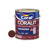 Esmalte Sintético Coralit Ultra Resistência Alto Brilho Vermelho Goya 3,6L Coral Esmalte Sintético Coralit Ultra Resistência Alto Brilho Vermelho Goya 3,6L Coral