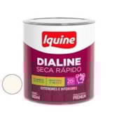 Esmalte Sintético Dialine Seca Rápido Alto Brilho Branco Neve 0.9L Iquine