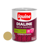 Esmalte Sintético Dialine Seca Rápido Dourado 750ml Iquine