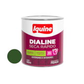 Esmalte Sintético Dialine Seca Rápido Verde Folha 900ml Iquine