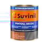 Esmalte Sintético Pintou Secou Brilhante  Branco 0.9L Suvinil Esmalte Sintético Pintou Secou Brilhante  Branco 0.9L Suvinil