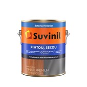 Esmalte Sintético Pintou Secou Brilhante  Platina 3.6L Suvinil