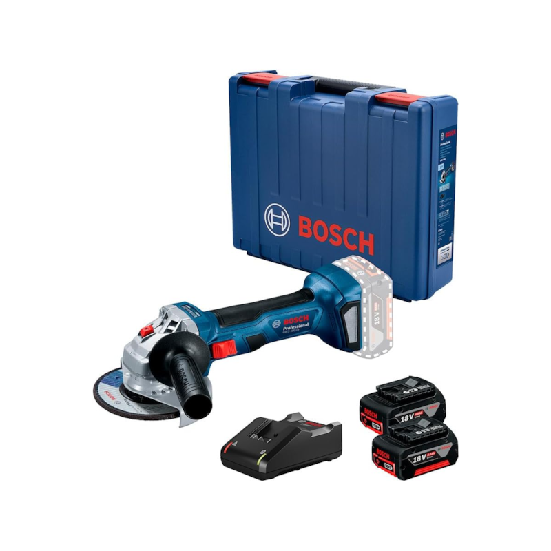 Esmerilhadeira GWS 180-LI com 2 Baterias Bosch