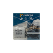 Espaçador Cruzeta 1,00mm Preto 100 Peças Moldimplas Espaçador Cruzeta 1,00mm Preto 100 Peças Moldimplas