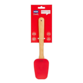 Espátula Oval de Silicone e Bamboo Mor