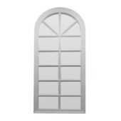 Espelho Decorativo Veneza 33x76cm Branco Conthey