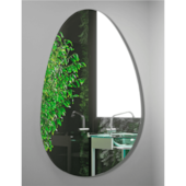 Espelho Orgânico 530x700mm Cris Metal
