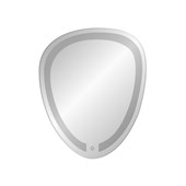 Espelho Orgânico Borda Led 70x58cm 6000K Reduna