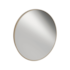 Espelho Oval Perfil Champagne 485x575mm Cris Metal