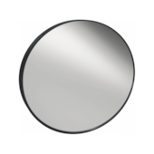Espelho Redondo Perfil Black 480mm Cris Metal
