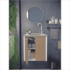 Espelho Redondo Perfil Champagne 480mm Cris Metal