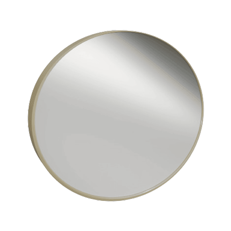 Espelho Redondo Perfil Champagne 480mm Cris Metal