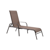 Espreguiçadeira Marrom PTUH2508-004 Casa Ok