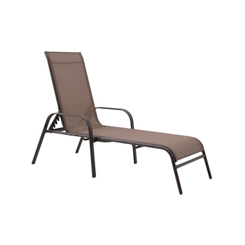 Espreguiçadeira Marrom PTUH2508-004 Casa Ok