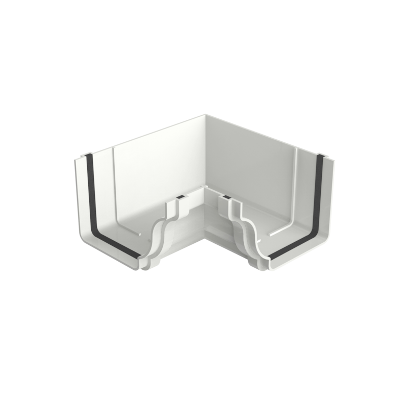 Esquadro Interno Branco Aquapluv Style Tigre