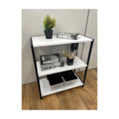 Estante 3 Niveis 60x30x72cm Branco Prat-k