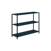 Estante 3 Níveis 94x30x72cm Azul Petróleo Prat-K